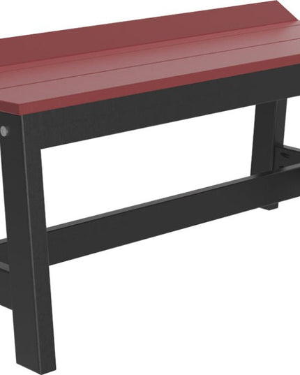 Café Dining Bench (41") Cherrywood & Black