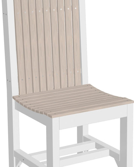 LuxCraft Classic Side Chair (Dining Height) Birch & White