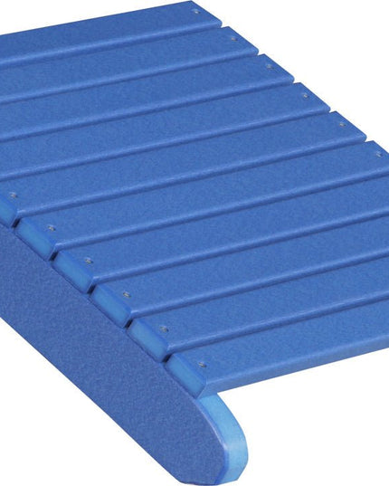 LuxCraft Deluxe Adirondack  Footrest (Blue)