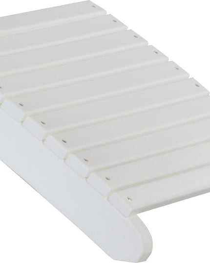 LuxCraft Deluxe Adirondack  Footrest (White)