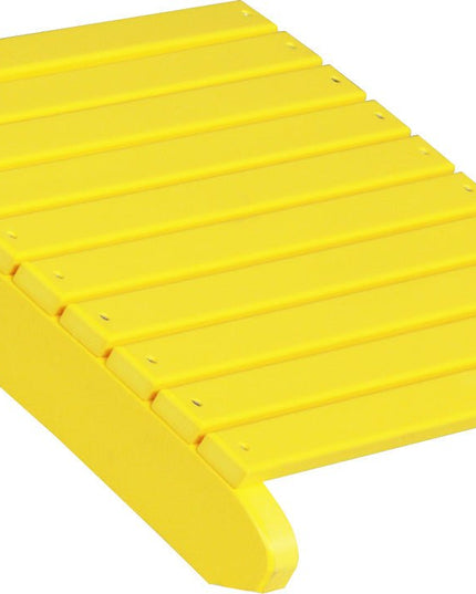LuxCraft Deluxe Adirondack  Footrest (Yellow)