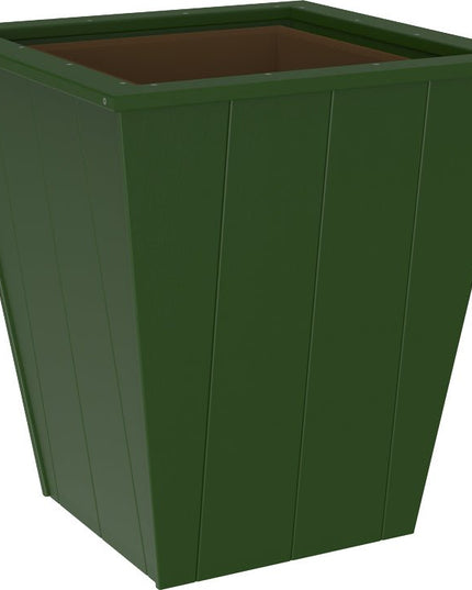 LuxCraft Elite 26″ Planter featured in green