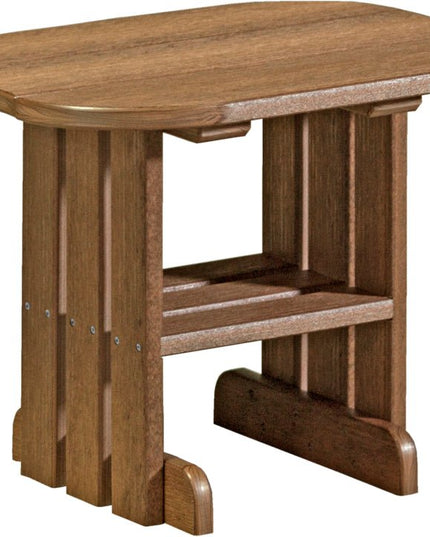 LuxCraft End Table (Antique Mahogany)