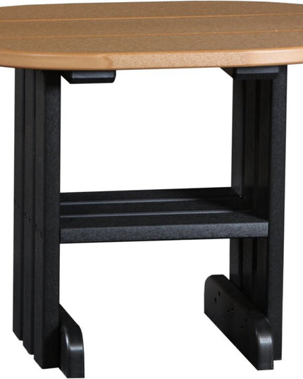 LuxCraft End Table (Cedar & Black)
