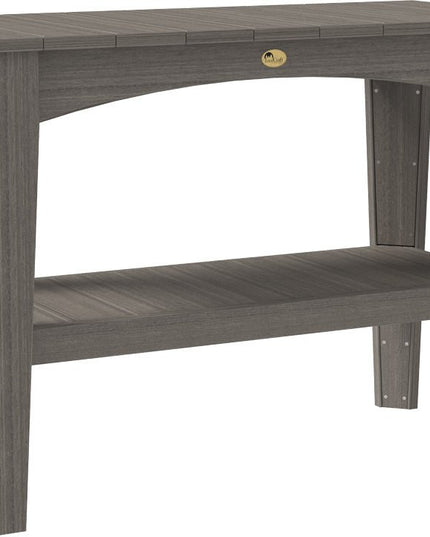LuxCraft Island Buffet Table (Coastal Gray)