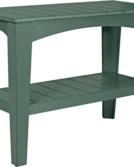LuxCraft Island Buffet Table (Green)