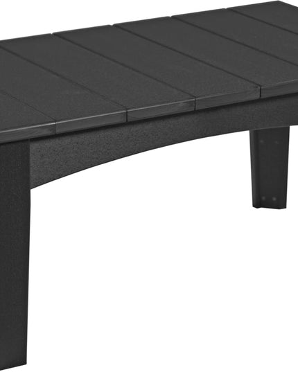 LuxCraft Island Coffee Table (Black)