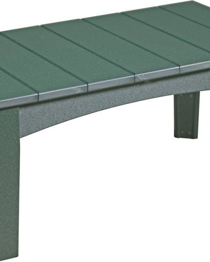 LuxCraft Island Coffee Table (Green)