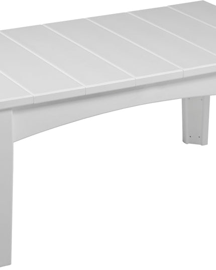 LuxCraft Island Coffee Table (White)