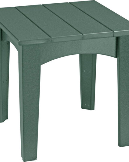 LuxCraft Island End Table (Green)