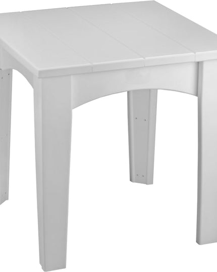 LuxCraft Island End Table (White)