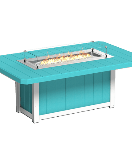 Lumin Fire Table - LuxCraft 79" Rectangular
