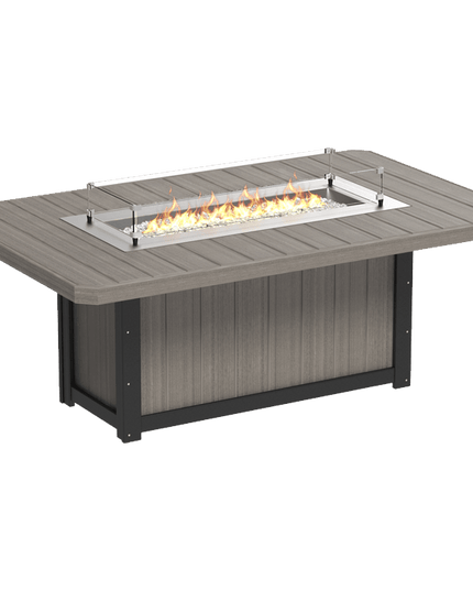 Lumin Fire Table - LuxCraft 79" Rectangular