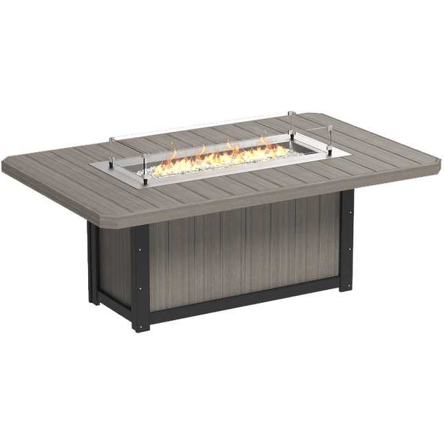 Lumin Fire Table - LuxCraft 79" Rectangular