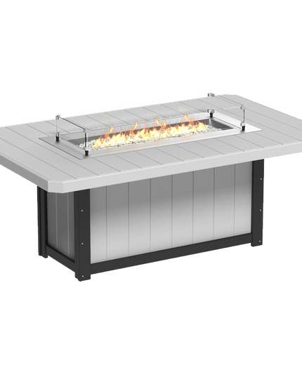 Lumin Fire Table - LuxCraft 79" Rectangular