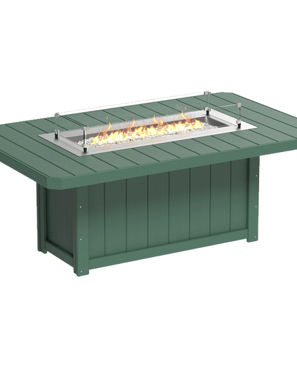 Lumin Fire Table - LuxCraft 79" Rectangular