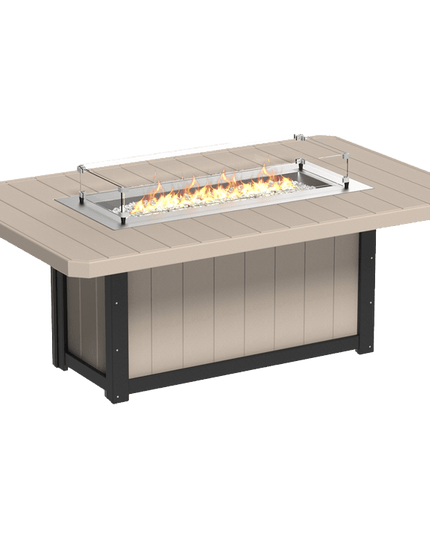 Lumin Fire Table - LuxCraft 79" Rectangular