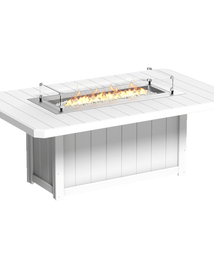 Lumin Fire Table - LuxCraft 79" Rectangular