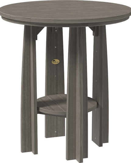 LuxCraft Poly Balcony Table (Coastal Gray)