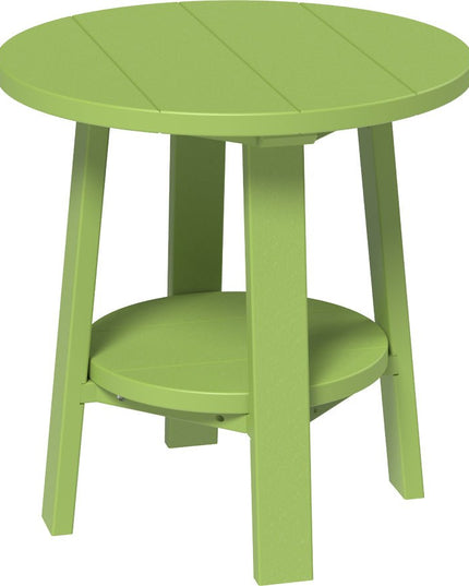 LuxCraft Deluxe End Table featured in lime green