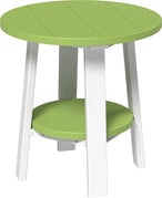 Lime Green and White