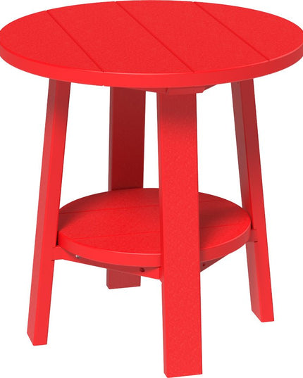 LuxCraft Deluxe End Table featured in red