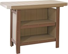 Weatherwood and Chestnut Brown