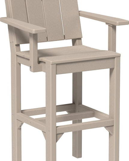 LuxCraft Urban Arm Chair (Bar Height) Weatherwood