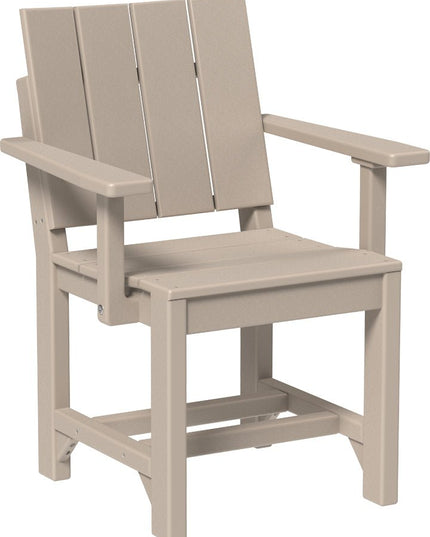 LuxCraft Urban Arm Chair (Dining Height) Weatherwood