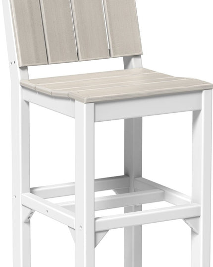LuxCraft Urban Side Chair (Counter Height) Birch & White