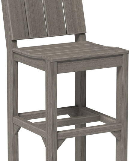 LuxCraft Urban Side Chair (Counter Height) Coastal Gray