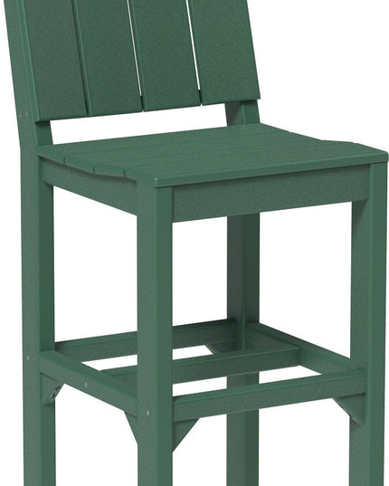 LuxCraft Urban Side Chair (Bar Height) Green