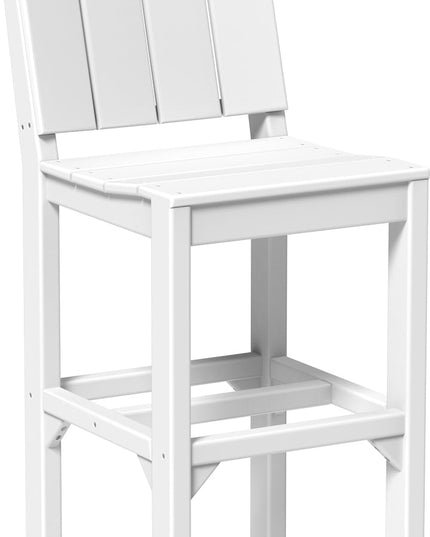 LuxCraft Urban Side Chair (Bar Height) White