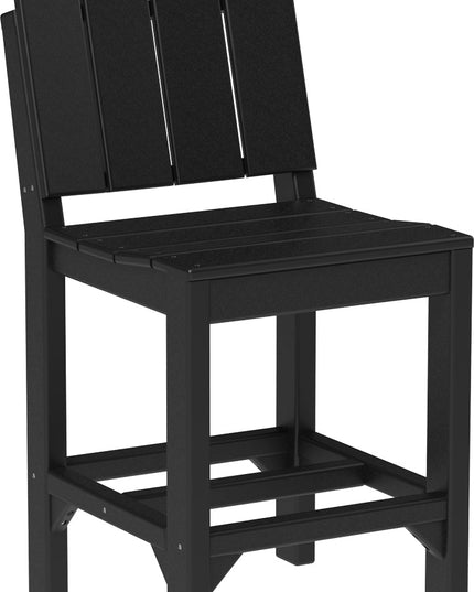 LuxCraft Urban Side Chair (Counter Height) Black