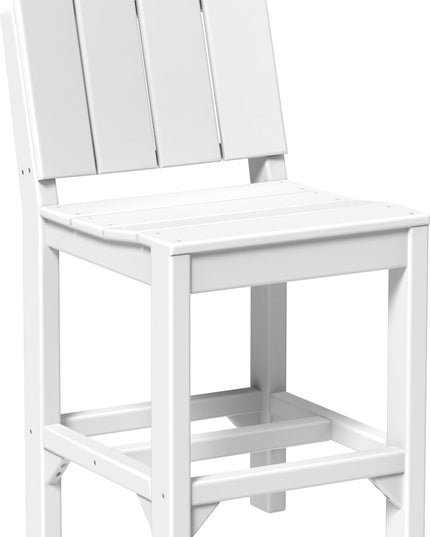 LuxCraft Urban Side Chair (Counter Height) White