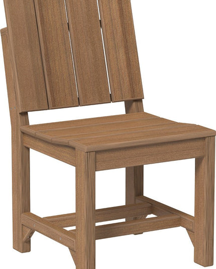 LuxCraft Urban Side Chair (Dining Height) Antique Mahogany