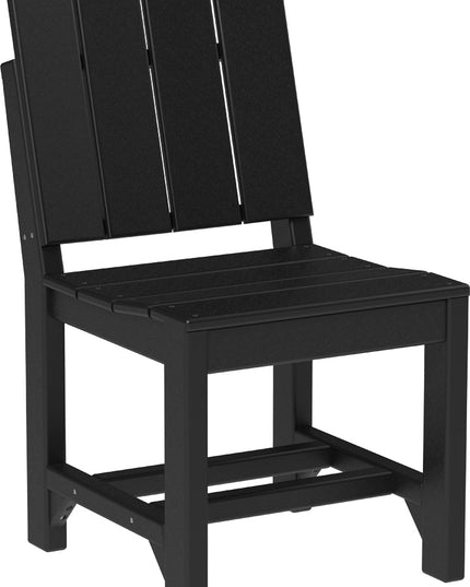 LuxCraft Urban Side Chair (Dining Height) Black