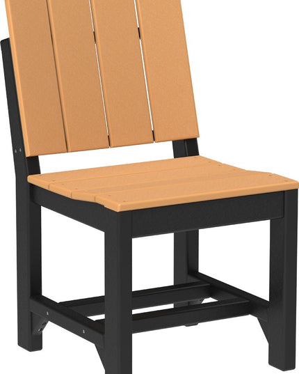 LuxCraft Urban Side Chair (Dining Height) Cedar & Black