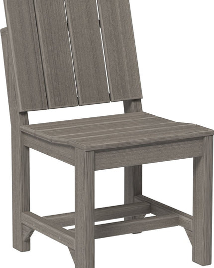 LuxCraft Urban Side Chair (Dining Height) Coastal Gray