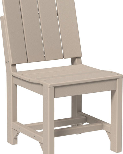 LuxCraft Urban Side Chair (Dining Height) Weatherwood