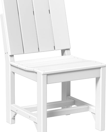 LuxCraft Urban Side Chair (Dining Height) White