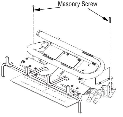 Superior Mega-Flame 24" Ember Bed Vent-Free Burner With Millivolt Control