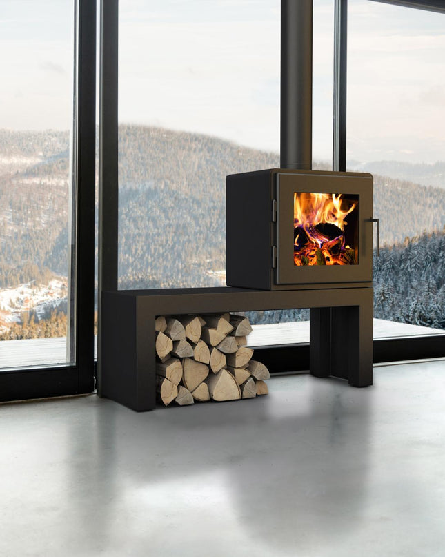 MF Fire Pendry Series Wood Stoves – Pendry 1 & 2 | Custom Panels, 75K-81K BTU, EPA-Certified