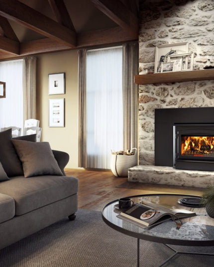 Osburn 3500 Wood Insert | 110,000 BTU | 1,000-2,700 sq ft | Heat-Activated Blower Included