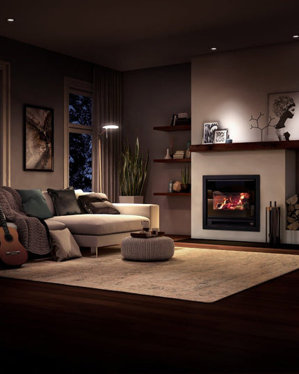 Osburn Inspire 2000 Wood Insert | 75,000 BTU | 500-2,100 sq ft | 3-Sided Faceplate Options