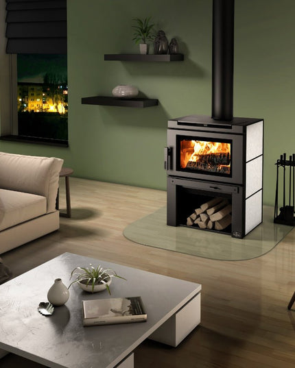Osburn Matrix Wood Stove | 75,000 BTU | 500-2,100 sq ft | Soapstone/Steel Panel Options