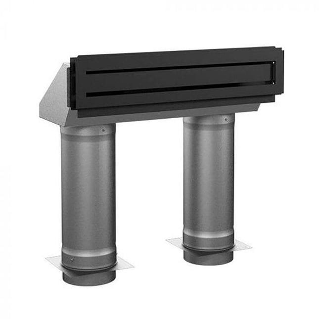 Osburn Stratford II Wood Fireplace with Heat Activated Blower | 80,000 BTU | 750-2,200 sq ft