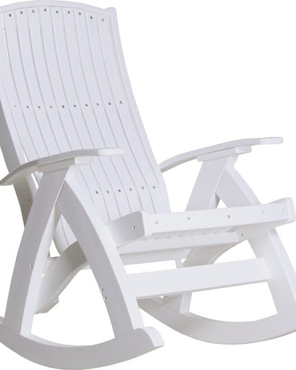 LuxCraft Comfort Rocker Rocker White