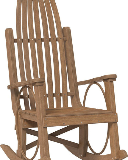 LuxCraft Grandpa's Rocker Antique Mahogany