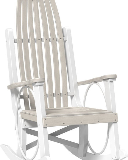 LuxCraft Grandpa's Rocker Birch & White